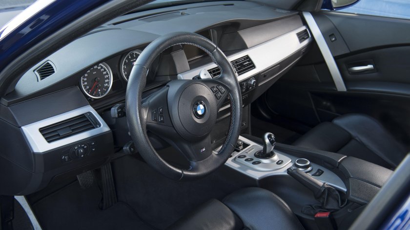 BMW m5 e60 салон