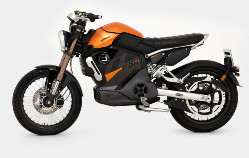 Электромотоцикл super soco tc