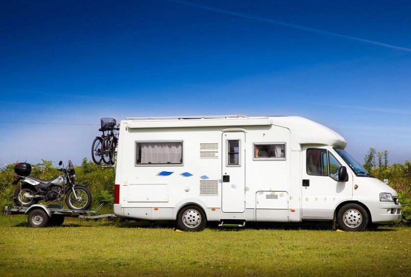 Мотоцикл дом на колесах