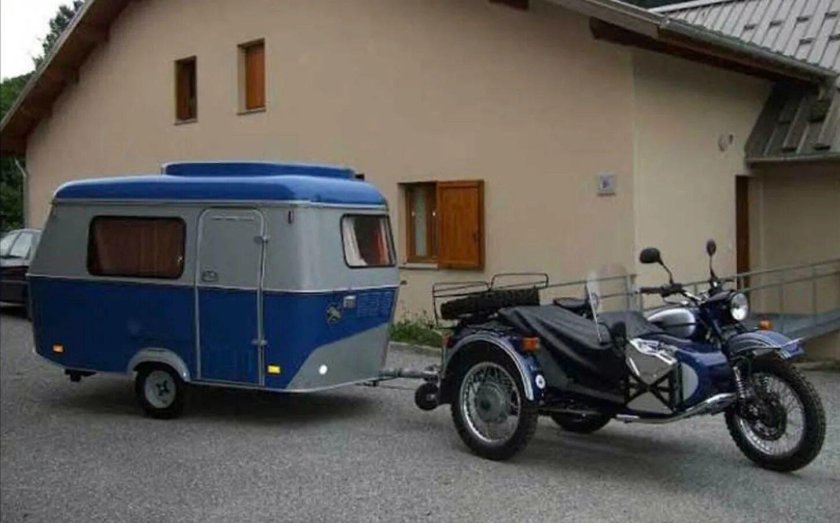 Ural Sidecar Camper