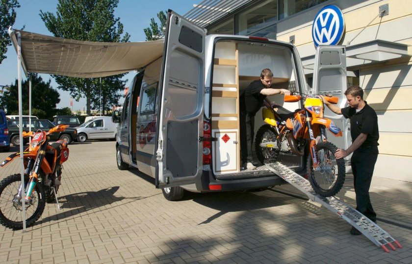 Мерседес Спринтер для мотокросса