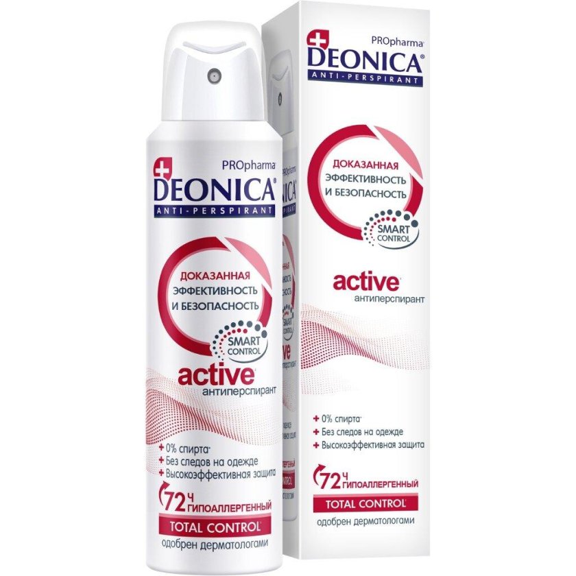Deonica дезодорант Active