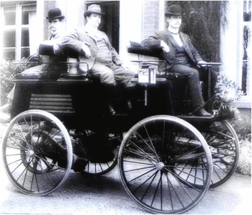Электромобиль Романова 1899