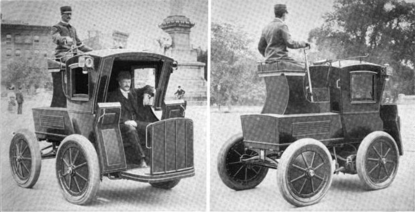Первый электромобиль Ипполита Романова
