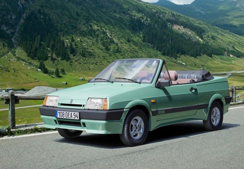 ВАЗ 2108 кабриолет Наташа