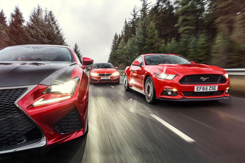 BMW m4 vs Ford Mustang