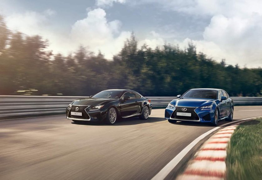 Лексус и БМВ