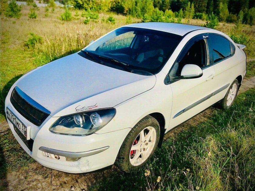 Chery m11 белая