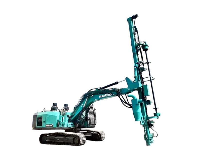 Станок пневмоударного бурения