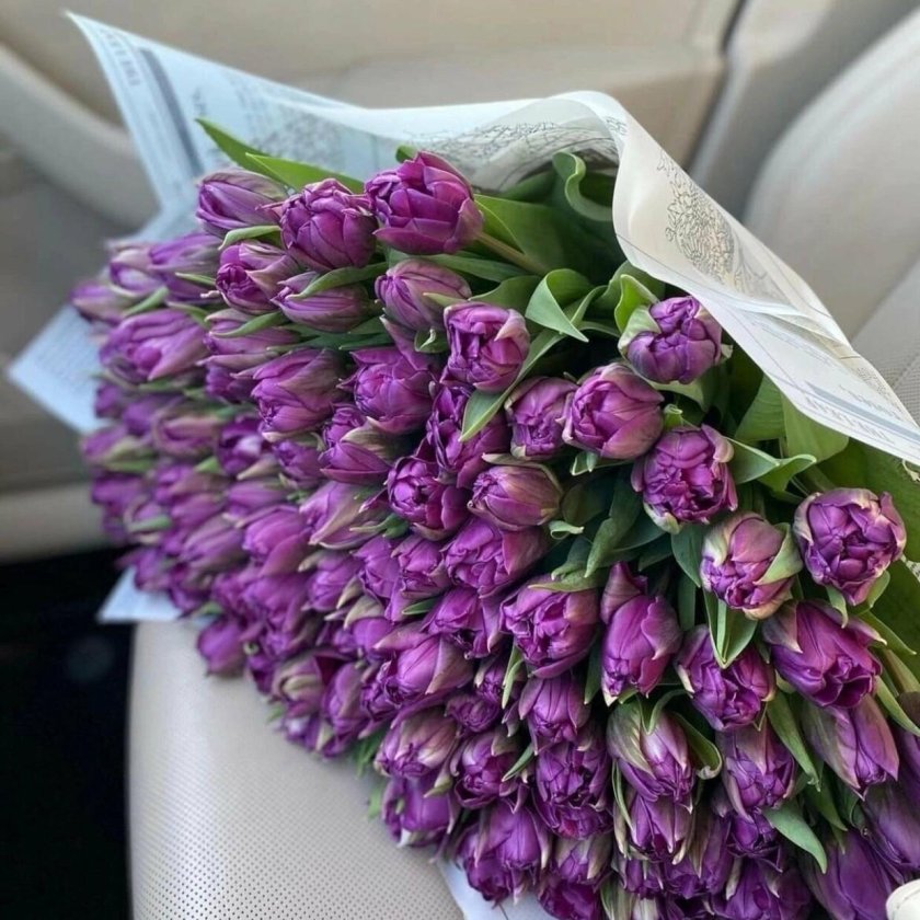 Монобукет - эустома