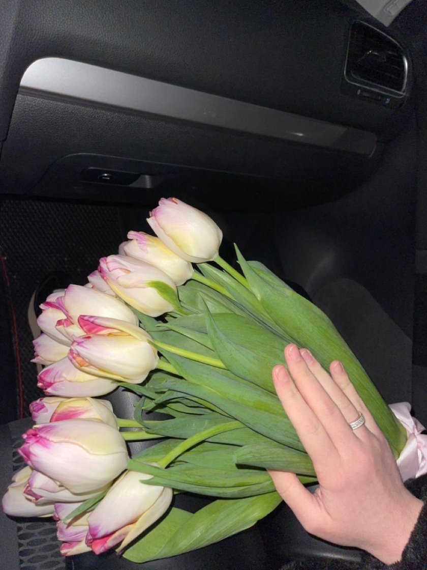 Букет тюльпан