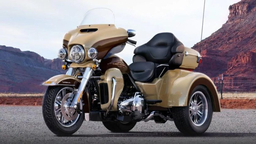 Туристический мотоцикл Харлей Дэвидсон