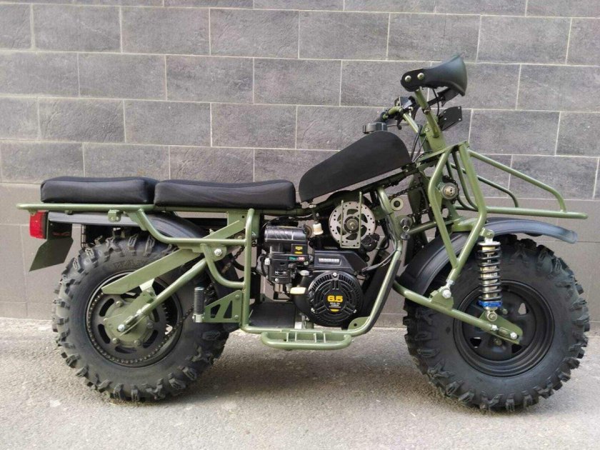 Полноприводный мотоцикл Тарусь 2х2