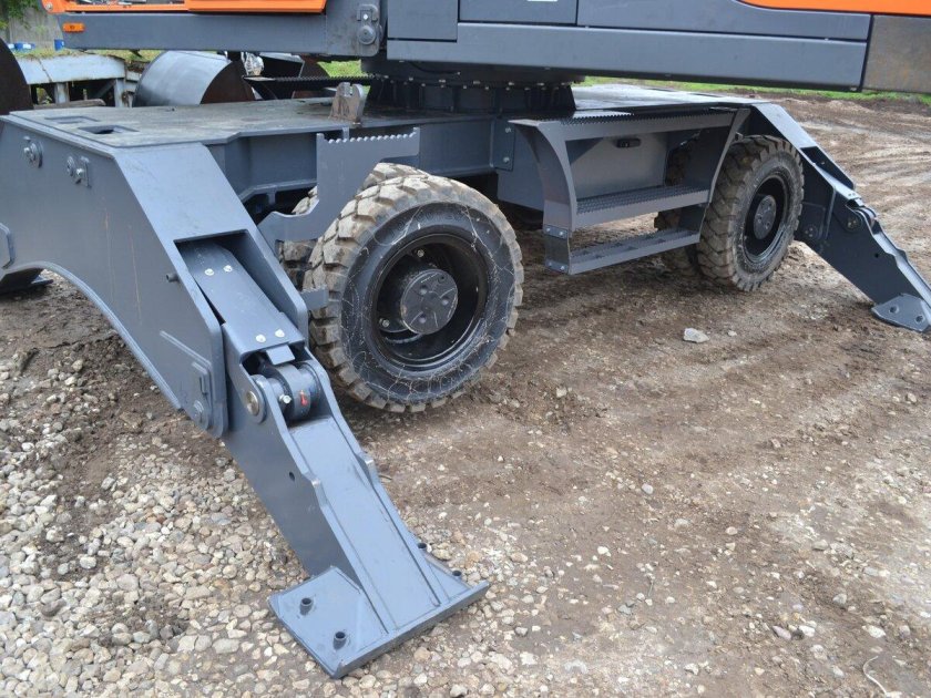 Экскаватор-перегружатель колесный e230wh