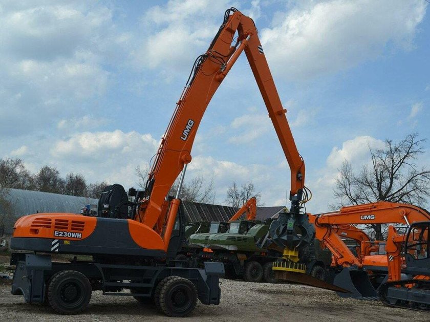 Е230wh экскаватор-перегружатель