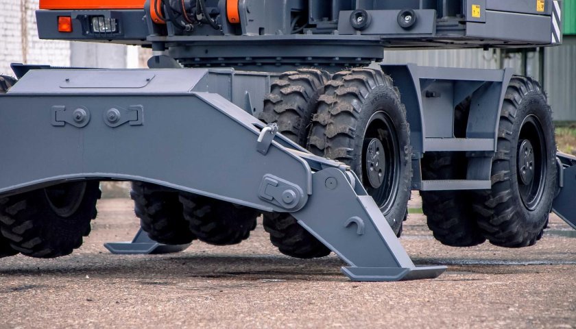 Колесные экскаваторы