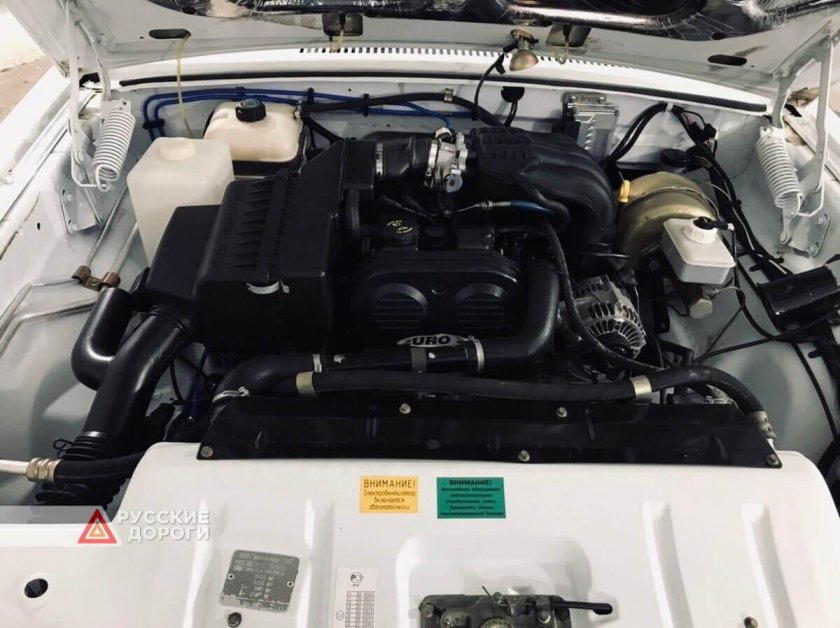 Волга с крайслеровским двигателем