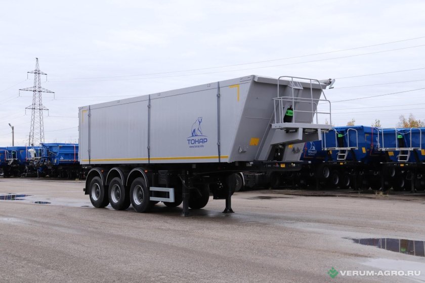 Тонар 9594 полуприцеп зерновоз