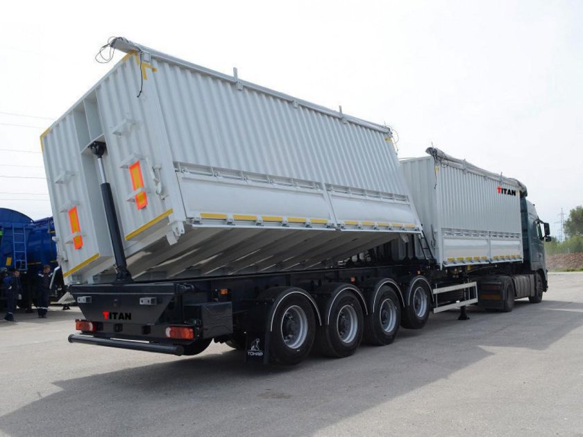 Полуприцеп зерновоз Тонар 9585