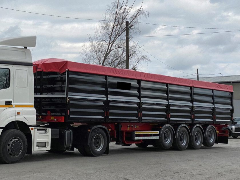 9989 Полуприцеп зерновоз