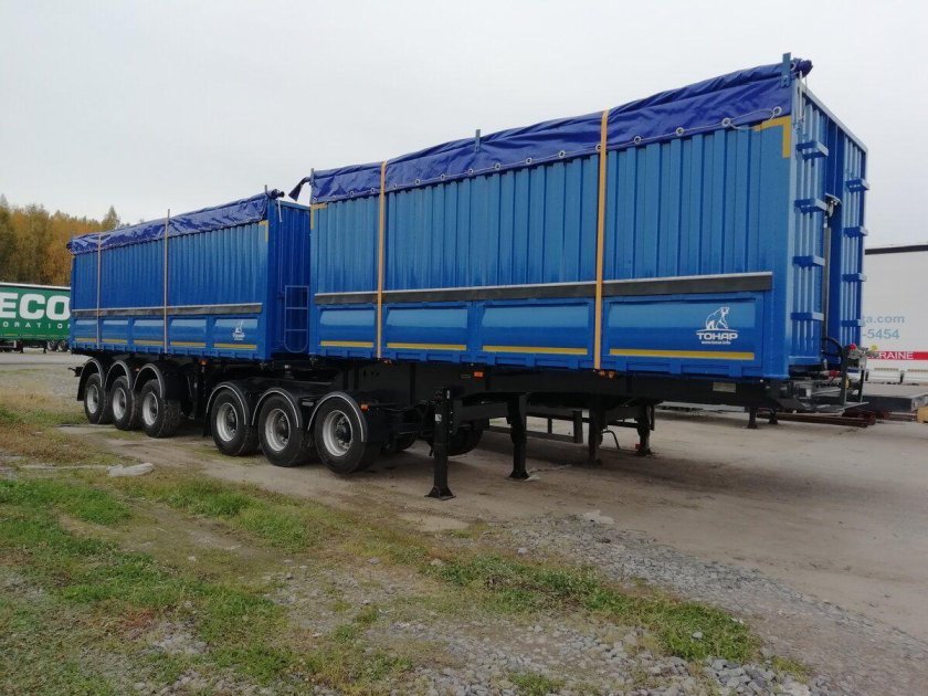 Полуприцепа зерновоза Тонар-95411