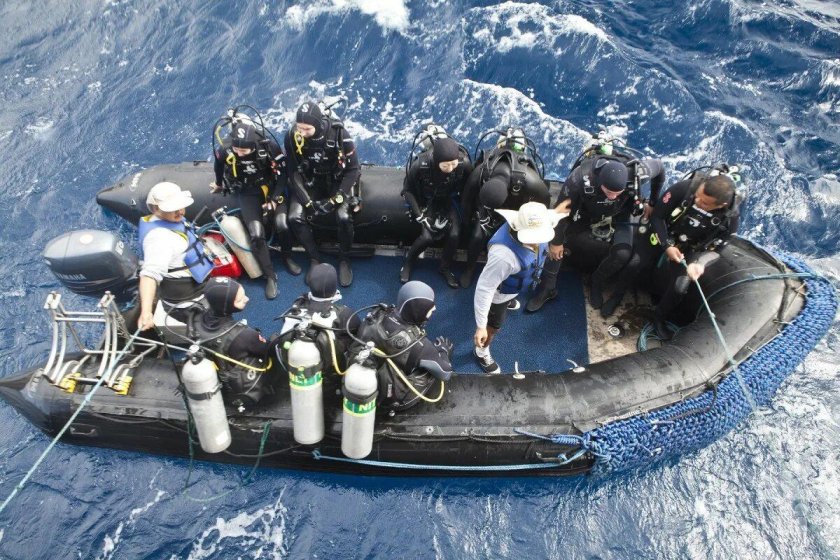 Лодка для дайвинга