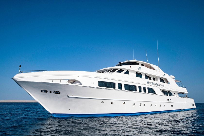 Яхта Скорпион Египет