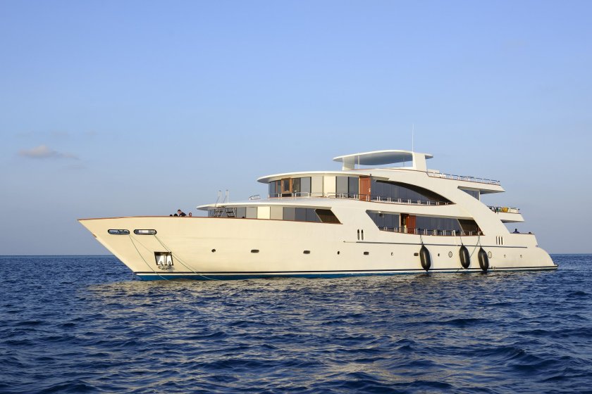 Мальдивы яхта