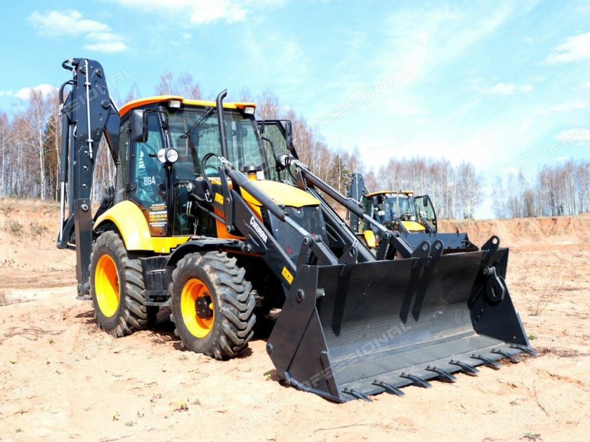 Cukurova 884 экскаватор погрузчик