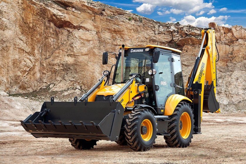 Чукурова 885 экскаватор погрузчик