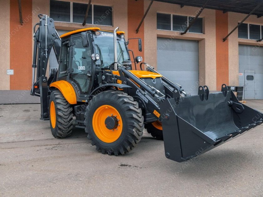 Экскаватор-погрузчик Cukurova 888