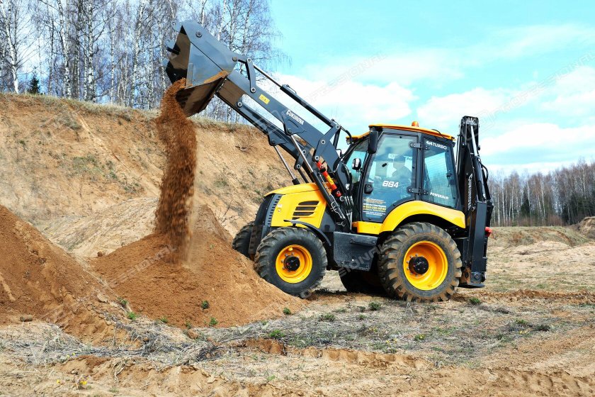 Экскаватор-погрузчик Cukurova 888