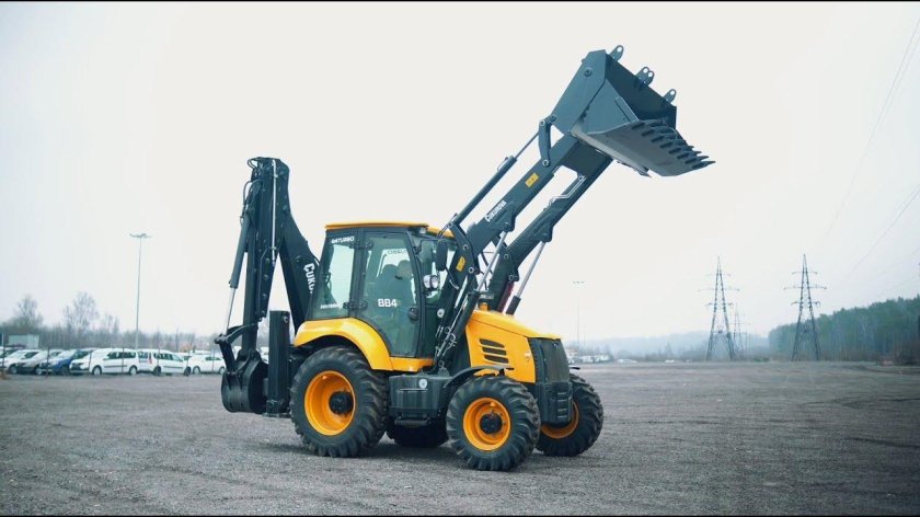 Cukurova 884 экскаватор погрузчик