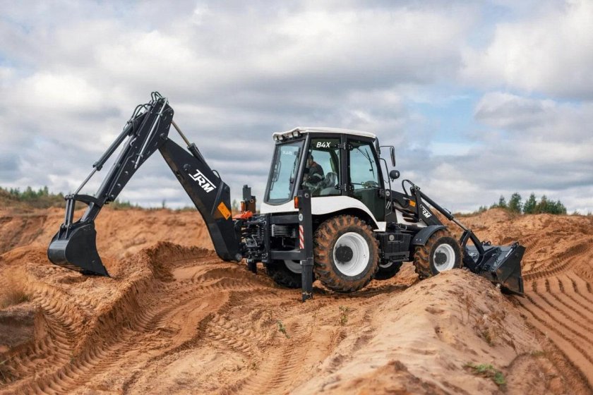 Экскаватор-погрузчик гидромек 102s