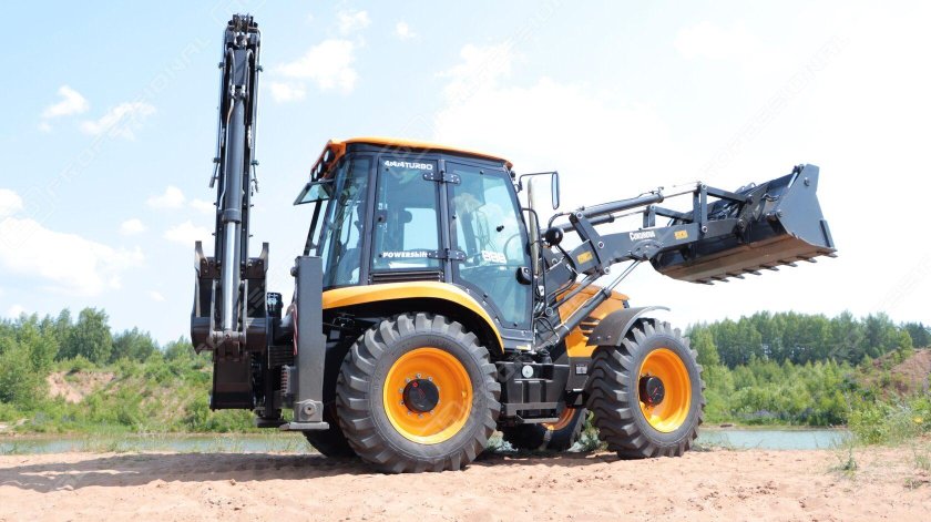 Cukurova 884 экскаватор погрузчик