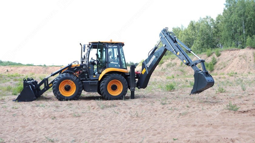 Экскаватор-погрузчик Cukurova 888