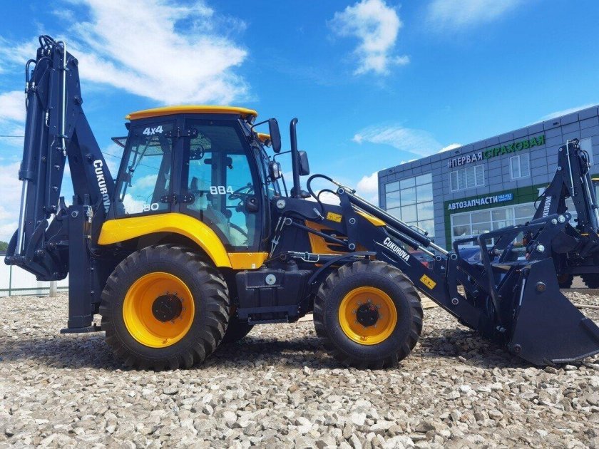 Cukurova 884 экскаватор погрузчик