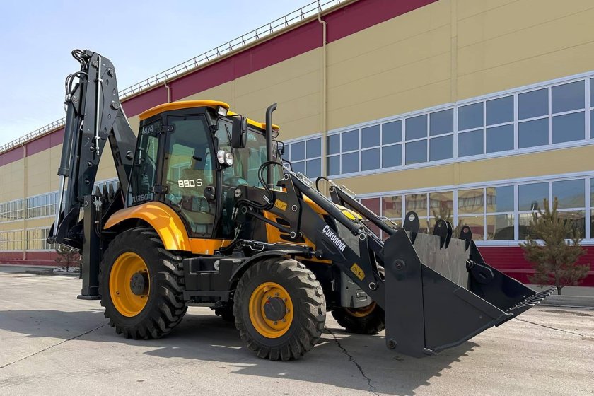 Турецкий экскаватор погрузчик Cukurova