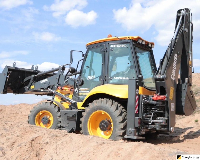 Экскаватор-погрузчик Cukurova 888