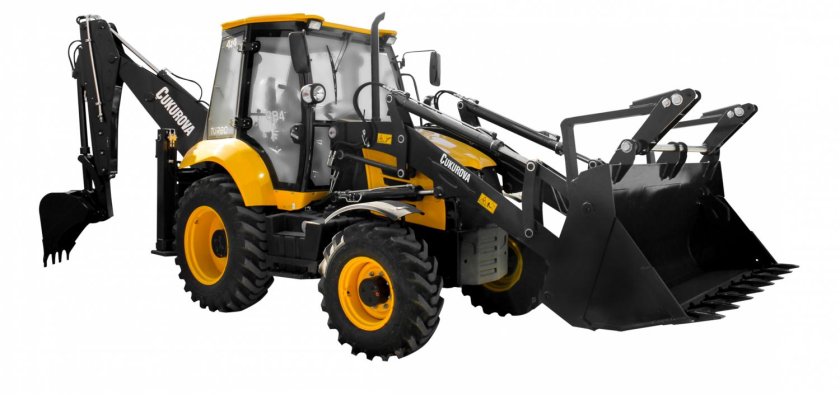 Cukurova 884 экскаватор погрузчик