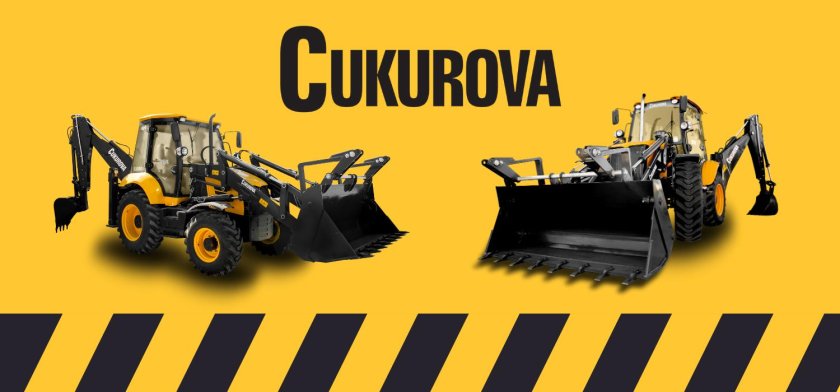 Cukurova 885 экскаватор погрузчик