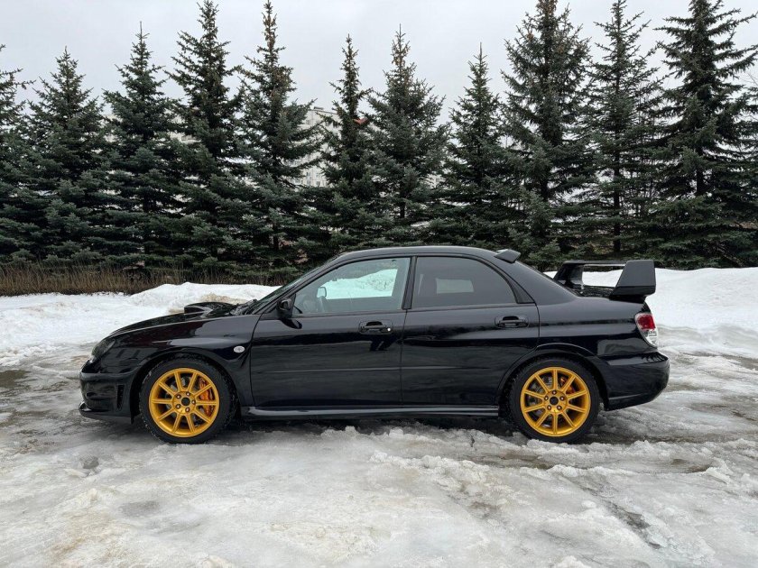 Subaru impreza wrx 2006 black