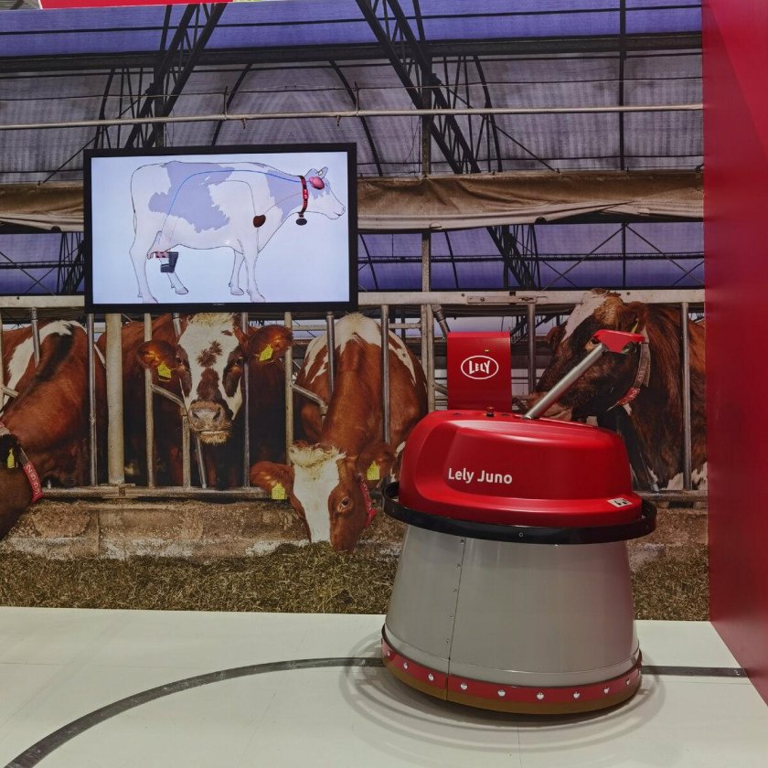 Lely juno пододвигатель кормов