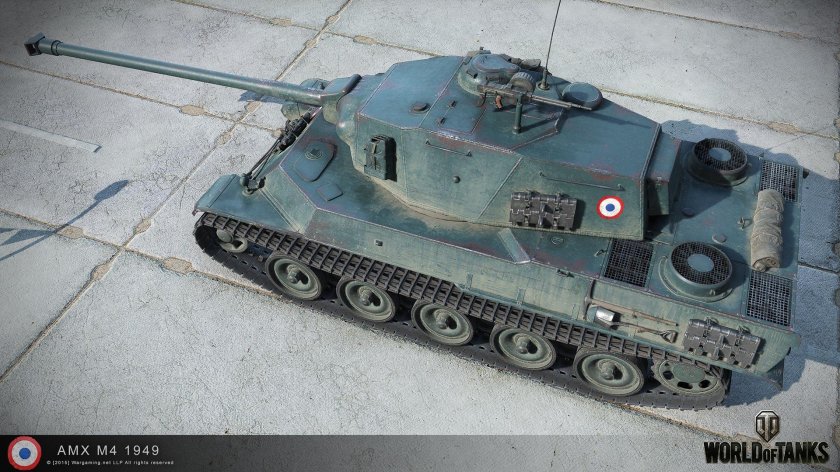 Танк АМХ м4 45