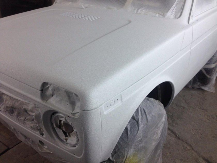 Белый Раптор краска