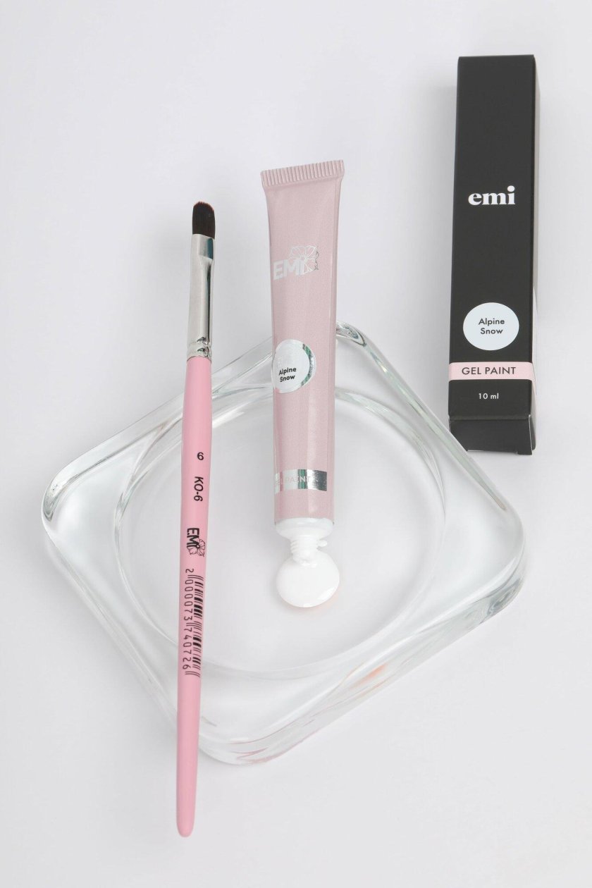 Гель краска Альпийский снег