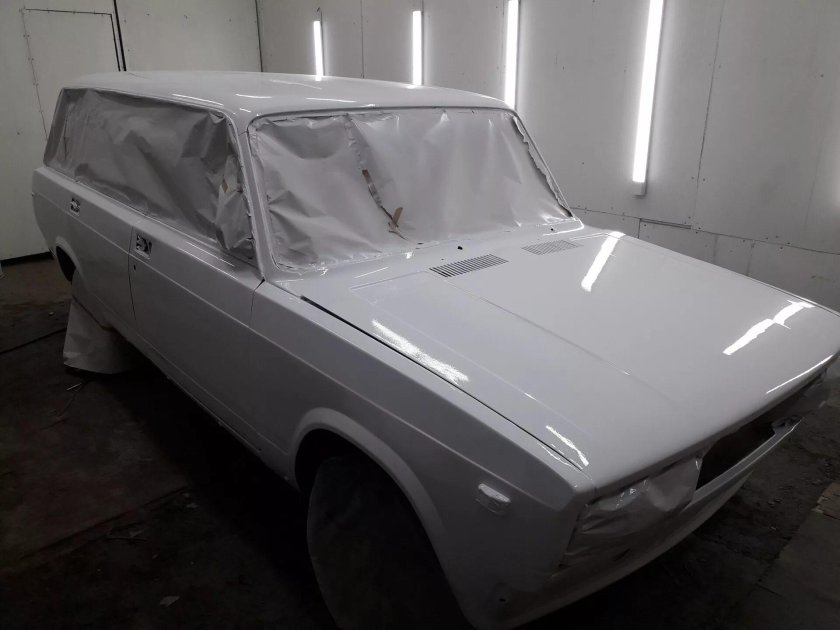 Краска Вика 202 белая ГАЗ акриловая