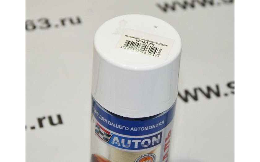 Автоэмаль 202 белая