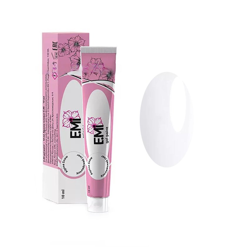 Гель краска Альпийский снег