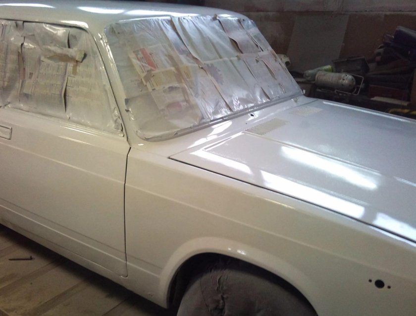 ВАЗ 2105 белый перламутр